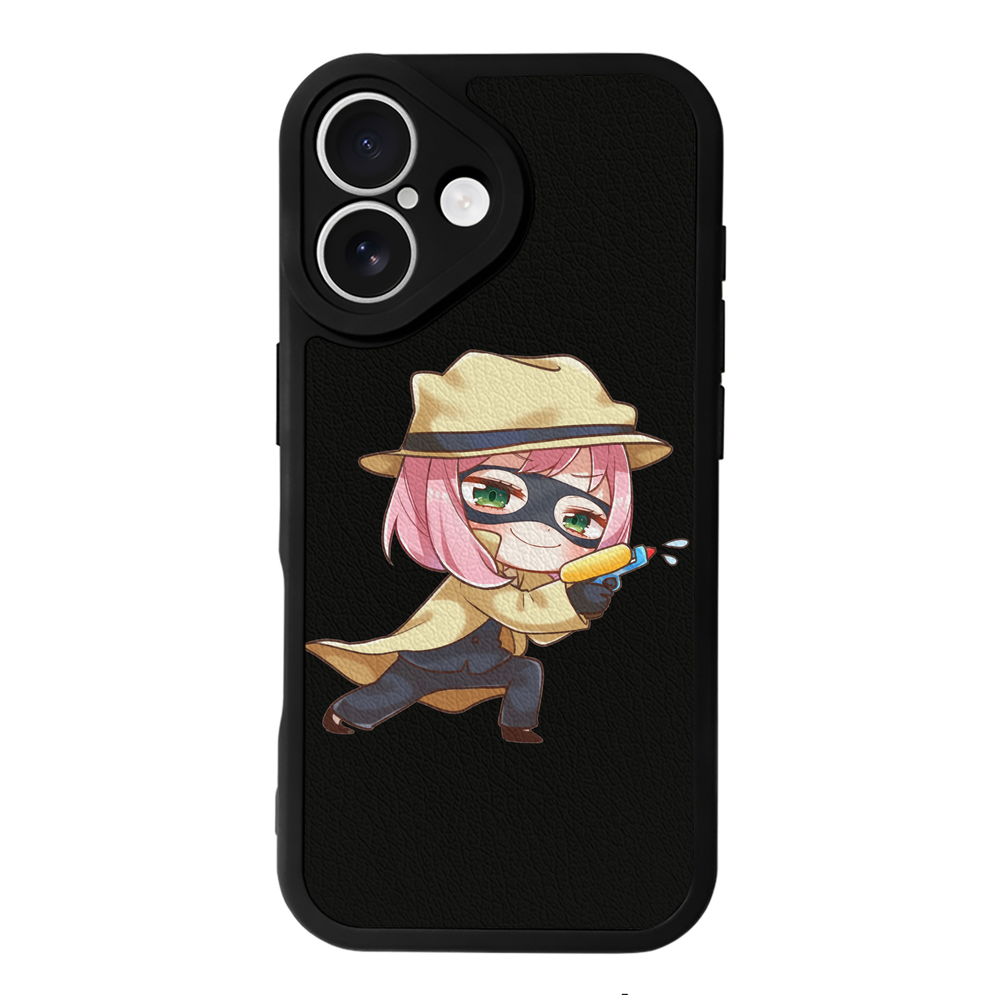 （画像用） SPY×FAMILY间谍家家酒 【iPhone 16シリーズ対応】シリコンスマホケース（レザー調） 材質：シリコン
